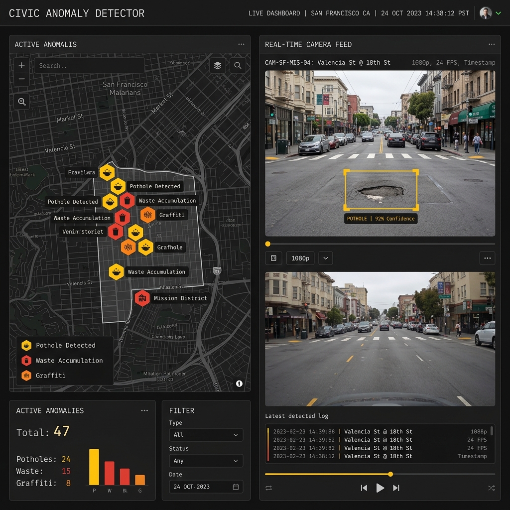 Civic Anomaly Detector Screenshot